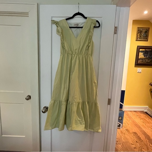 Nanette Laporte Cotton Tiered Midi Dress - Picture 6 of 11